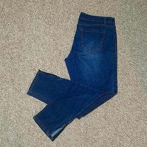 D.jeans Zippered Ankle Jeans-Sz 6P